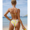 New Print Bikini Underwire Slimming Swimsuit