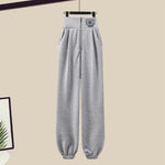 Women's Sweater Autumn Casual Sports Two-piece Suit