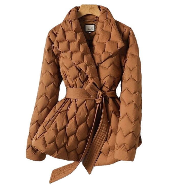 The Winter Ripple Belted Jacket