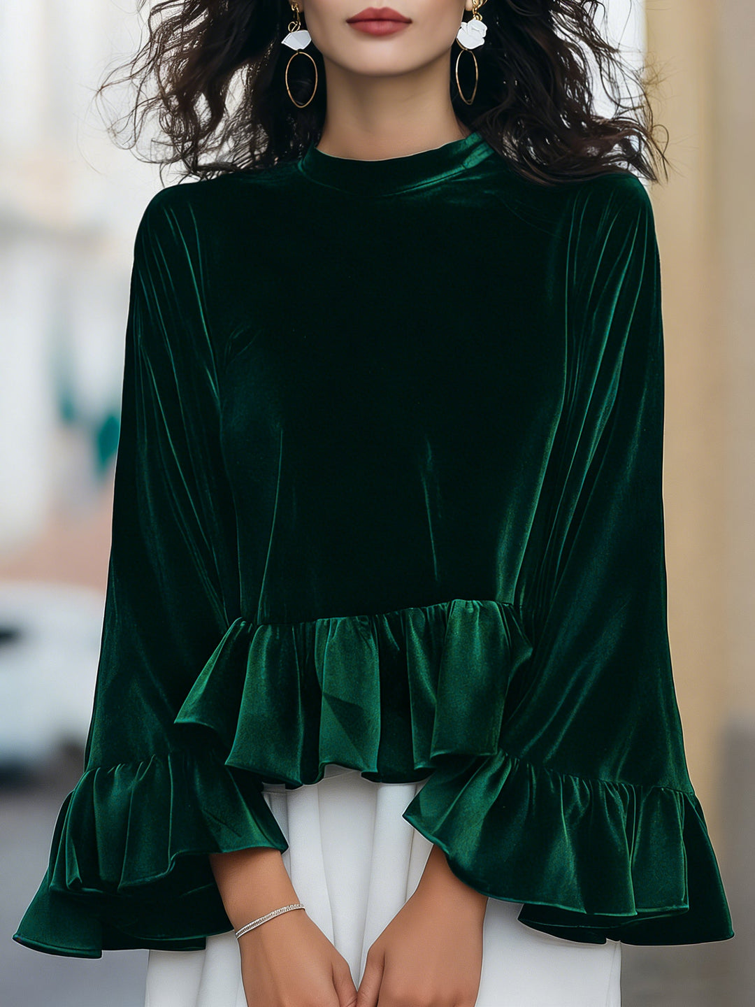 Vivienne Velvet Blouse