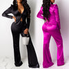 Women's Suit Wide Leg Pants Suit