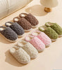 Women's Warm Plush Non Slip Cotton Slippers