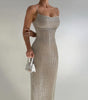 Trendy Slim Fit Long Dress Women's Clothing Fashion Temperament