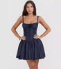 Lace Suspender Dress - Summer Slim Waist Pleated Dress