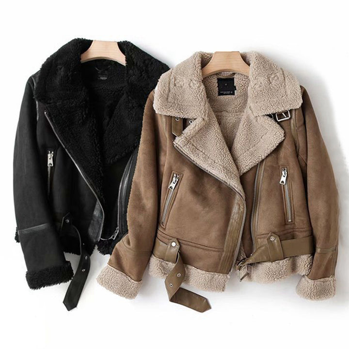 The Valkyrie Suede Moto Jacket