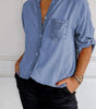 Casual Button-Down Long Sleeve Shirt