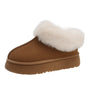 Women's Snow Boots Thick Bottom Short Thick