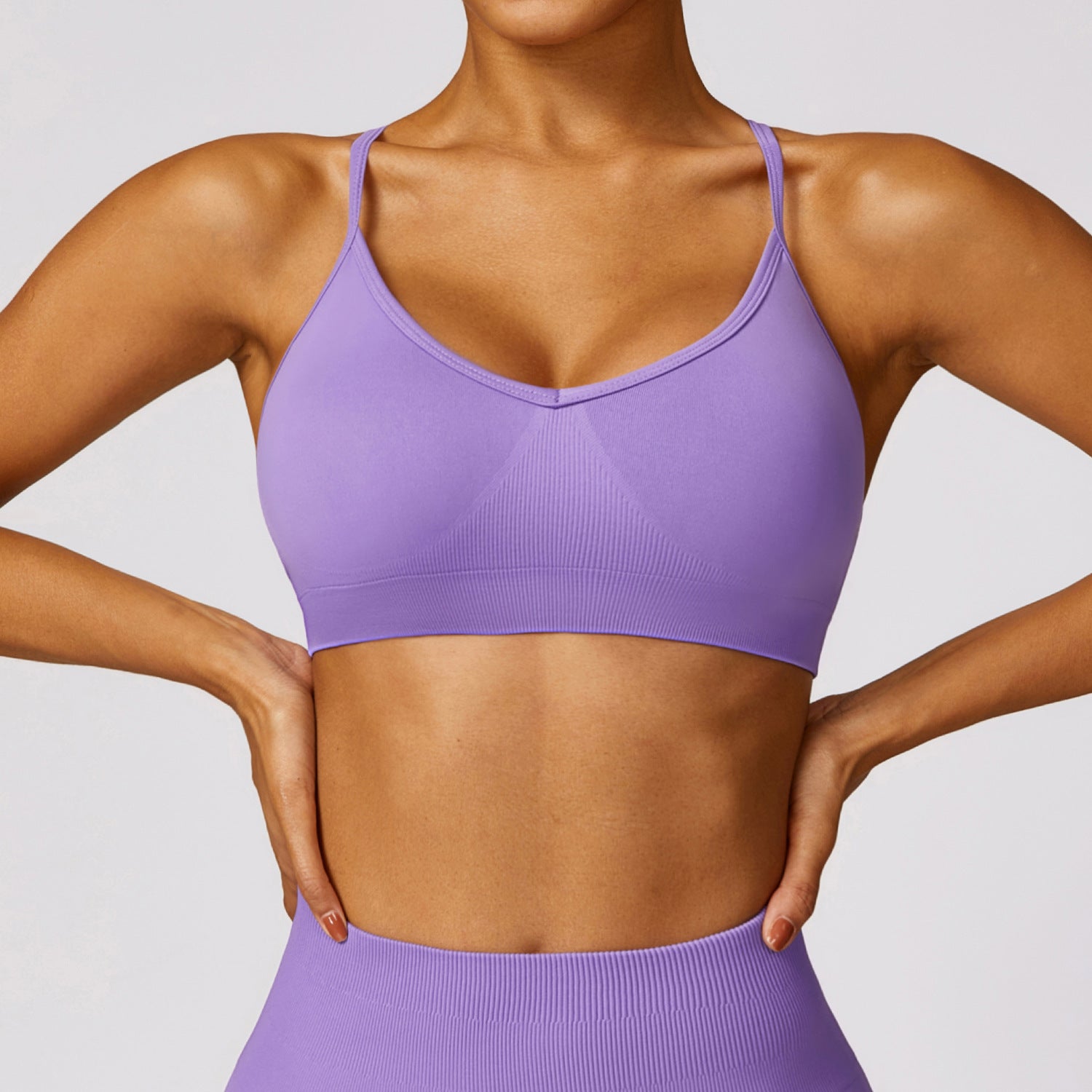 Seamless Quick-Dry Yoga Bra - Women's Sportswear