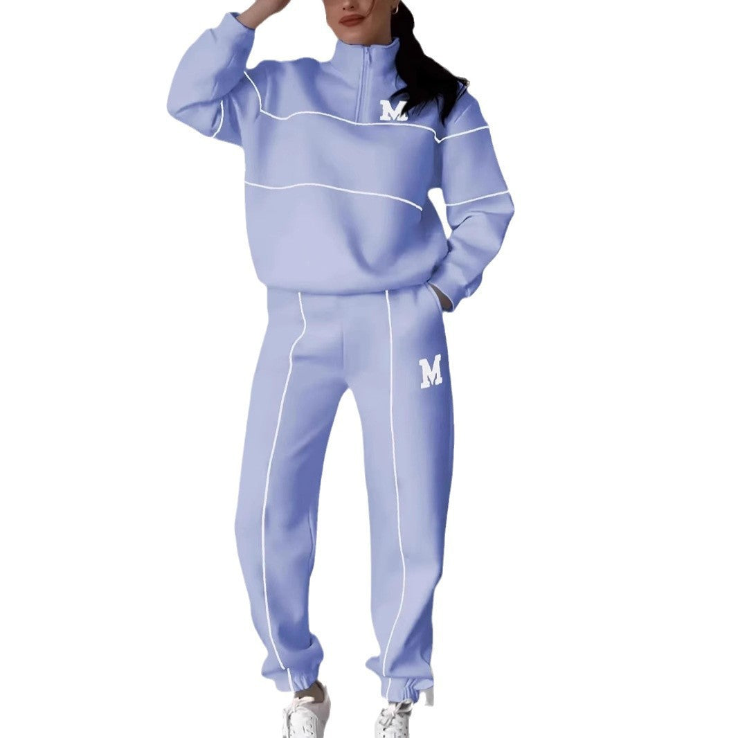 Women’s Lounge Set – Sweatshirt & Baggy Sweatpants