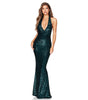 European And American Skirt Summer Women's Deep V Halter Backless Dress