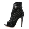 Fishbill Strass Heels