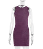 Summer Slim-fit Shiny Fabric Backless Dress
