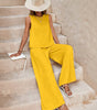 Casual Loose Pullover Crew Neck Women’s Suit