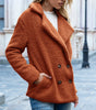 Fluffy Lapel Winter Coat