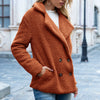 Fluffy Lapel Winter Coat