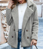 Fluffy Lapel Winter Coat