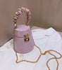 Niche stone pattern wild girl chain single shoulder messenger bag