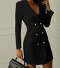 Double-breasted trench coat