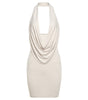 Sexy Halter Low-cut Backless Slim Fit Sheath Dress