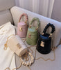 Niche stone pattern wild girl chain single shoulder messenger bag