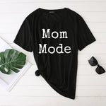 Mom Mode Harajuku Vintage T-Shirt – Kawaii Aesthetic Streetwear