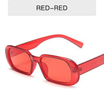 Retro Small Frame Sunglasses Female Candy Color Colorful Fashion Sunglasses