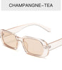Retro Small Frame Sunglasses Female Candy Color Colorful Fashion Sunglasses