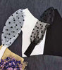 Sexy Mesh One-Shoulder Polka Dot Top – Summer Streetwear