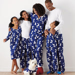 Casual Printing Two-Piece Pajamas Parent-Child Wear