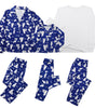 Casual Printing Two-Piece Pajamas Parent-Child Wear