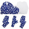 Casual Printing Two-Piece Pajamas Parent-Child Wear