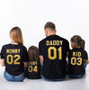 Parent-Child Short-Sleeved T-Shirt Family Wear Top