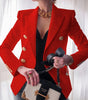 Women's New Solid Color Fashion Casual Suit Short Jacket