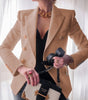 Women's New Solid Color Fashion Casual Suit Short Jacket