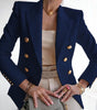 Women's New Solid Color Fashion Casual Suit Short Jacket