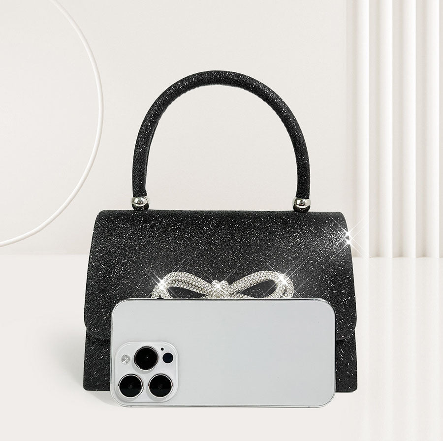 Shiny Rhinestone Handbag High-end Shiny Women Bag