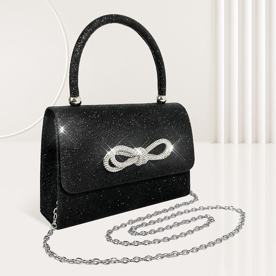 Shiny Rhinestone Handbag High-end Shiny Women Bag