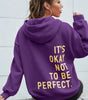 Women's Multi-color Letters Printed All-matching Casual Long Sleeve Sweatshirt