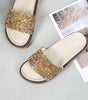 Rhinestone slippers