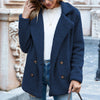 Fluffy Lapel Winter Coat