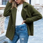 Fluffy Lapel Winter Coat