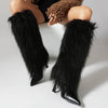 The Femme Fatale Fur Boots
