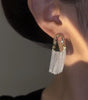 Personalized High-grade Temperament Curved Tassel Earrings