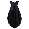 Classic Flounce Body Shaping Two-piece Suits Long Dress