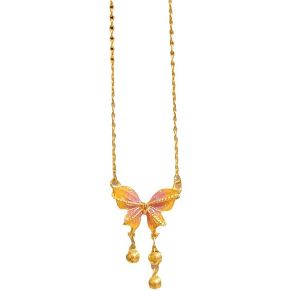 Fantasy Butterfly Tassel Necklace For Women