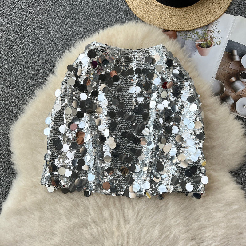 The Spotlight Socialite Sequin Skirt