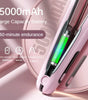 Wireless 2-in-1 Hair Straightener & Curler | USB Rechargeable | 5000mAh | 200°C | Portable & Cordless