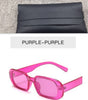 Retro Small Frame Sunglasses Female Candy Color Colorful Fashion Sunglasses