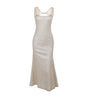 Glänzendes Temperament Camisole Kleid Damen