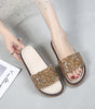 Rhinestone slippers